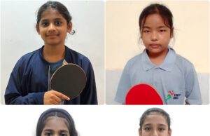 ULHAS JEWELLERS BPS MAJOR RANKING TT: ANAYA, TVISHA, VANLALHRIATPUII & SHAURYA STORM INTO GIRLS U11 SEMIS