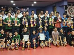 CHANDAN CLAIMS DOUBLE CROWN; NEEZA, KAUSHIK, ISHITA, SACHI, ASHANK, ANAYA TOP SAXTTI MAJOR RANKING TABLE TENNIS TOURNAMENT
