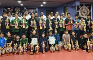 CHANDAN CLAIMS DOUBLE CROWN; NEEZA, KAUSHIK, ISHITA, SACHI, ASHANK, ANAYA TOP SAXTTI MAJOR RANKING TABLE TENNIS TOURNAMENT
