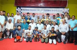 DEVESH NAIK TOPS MAHADEV & PRAMILA PRABHUDESAI MEMORIAL ALL GOA OPEN RAPID CHESS TOURNAMENT