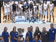 RED ARMY & CENTRAL RAILWAYS REIGN SUPREME AT DBO PANJIM SILVER JUBILEE BASKETBALL TOURNAMENT