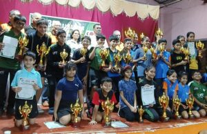 38TH SALGAOCAR MAJOR RANKING TABLE TENNIS: CHANDAN, ISHITA, YUG, SACHI, ASHANK, ANAYA, URVANSH, CLAIRE BAG TITLES