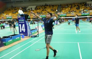 GOA’S AARUSH PAWASKAR MOVES INTO BWF TOP 100 U-19 SHUTTLERS IN THE WORLD