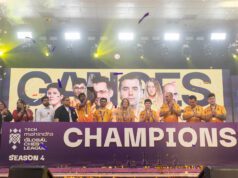 GOAN GM LEON MENDONCA’S GANGES GRANDMASTERS TOP GLOBAL CHESS LEAGUE SEASON 4