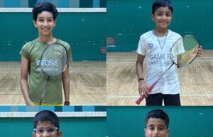 SUNLITE STATE RANKING BADMINTON: MAHIPAL-PRIYANSH & AMAIRA–ANVITHA SET FOR U11 FINALS