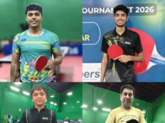 PRIORITY GASPAR DIAS OPEN MAJOR RANKING TABLE TENNIS: AARON EYES DOUBLE CROWN, WESLEY & CHANDAN REACH FINALS