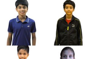 RADIANT STATE RANKING BADMINTON: PRAGYA, AMAIRA, UMAR, ATEENDRA MARCH INTO QUARTERS