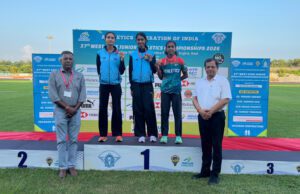 1-2 FINISHES BY SAKSHI NAIK & AANORA GRACIAS, ARCHI & SHYLA CHEER GOA ON DAY 2 OF 37TH WEST ZONE JUNIOR ATHLETICS CHAMPIONSHIP