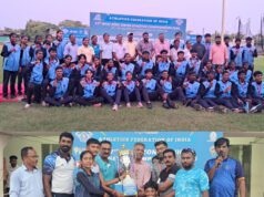 MAHARASHTRA TOP 37TH WEST ZONE JUNIOR ATHLETICS CHAMPIONSHIP, GOA FINISH 5TH