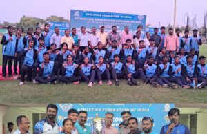 MAHARASHTRA TOP 37TH WEST ZONE JUNIOR ATHLETICS CHAMPIONSHIP, GOA FINISH 5TH