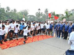 AROUND 500 PARTICIPATE IN ‘NASHA MUKT YUVA’ RUN EVENT