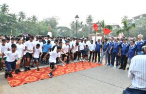 AROUND 500 PARTICIPATE IN ‘NASHA MUKT YUVA’ RUN EVENT