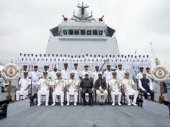 INS SAMARTHAK: VICE-PRESIDENT C. P. RADHAKRISHNAN COMMISSIONS INDIAN NAVY’S FIRST INDIGENOUS MULTI-PURPOSE VESSEL AT KARWAR