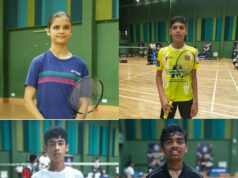 WAMAN KALEKAR MEMORIAL STATE SUB-JUNIOR RANKING BADMINTON: VISHWA, AARYAN, PRAGYA & NIHARIKA STORM INTO SEMIS