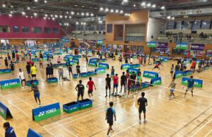 RISING BADMINTON TALENTS IN ACTION AT NAVELIM FROM FRIDAY AS NATIONAL JUNIOR RANKING TOURNAMENT BEGINS