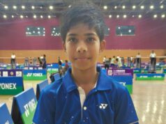 ALL INDIA JUNIOR RANKING BADMINTON; ATEENDRA, SHAHEEN, ASWIN, SPARSH, VEDH ADVANCE