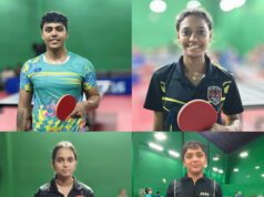 CHANDAN, ISHITA, WESLEY & URVI TO HEADLINE AURA-PANJIM GYMKHANA TABLE TENNIS TOURNAMENT