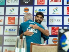 INDIA VS BRAZIL: AN EMBRACE BEFORE BATTLE – JAMIL & ANCELOTTI SHARE SPECIAL MOMENT
