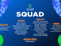 SAFF CHAMPIONSHIP 2026: NAUSHAD MOOSA NAMES 28-PLAYER INDIA SQUAD FOR SAFF CHAMPIONSHIP 2026
