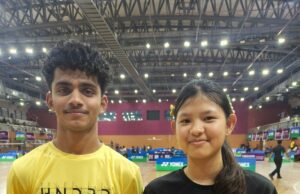 ALL INDIA JUNIOR RANKING BADMINTON TOURNAMENT: GOA’S SHAHEEN C. K. SHINES ON DAY 1 OF MAIN DRAW COMPETITION